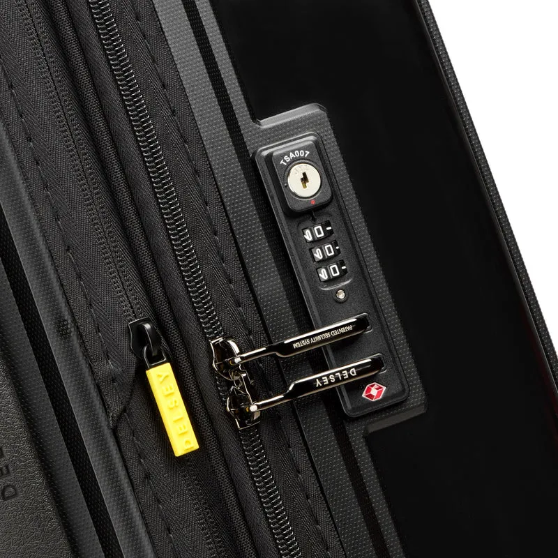 Delsey Paris Lutece SE - 4-Rollen Trolley 69 cm erw. (schwarz)