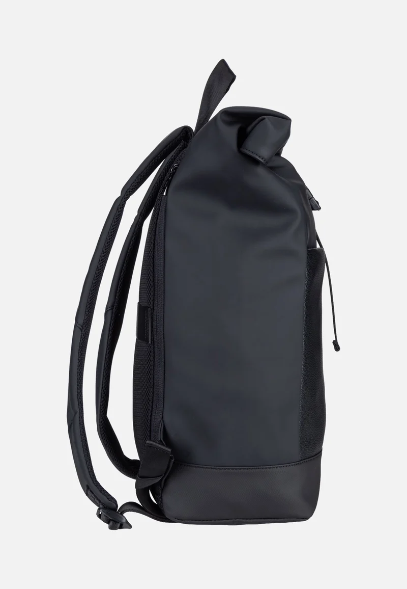 Lanciano Otis LVF Black - Rolltop Rucksack