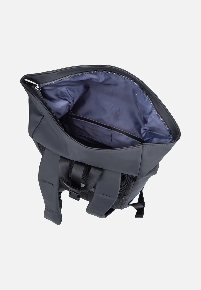 Lanciano Otis LVF Black - Rolltop Rucksack