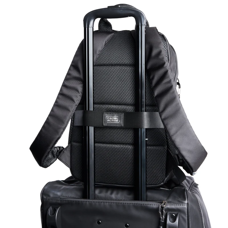 Camel Active Connect Backpack - Rucksack/Reiserucksack S 12" 39 cm (black)