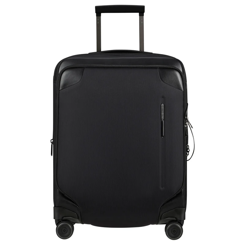 Samsonite Splendix - 4-Rollen-Kabinentrolley S 55 cm erw. (schwarz)