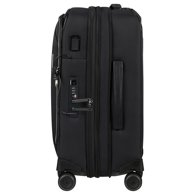 Samsonite Splendix - 4-Rollen-Kabinentrolley S 55 cm erw. (schwarz)