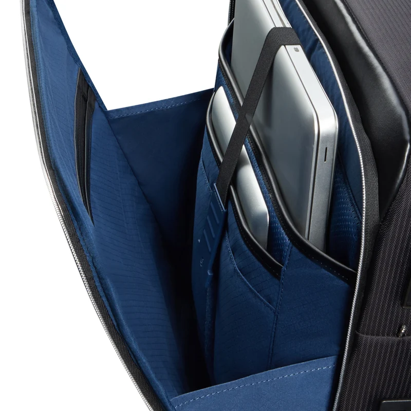 Samsonite Splendix - 4-Rollen-Kabinentrolley S 55 cm erw. (schwarz)