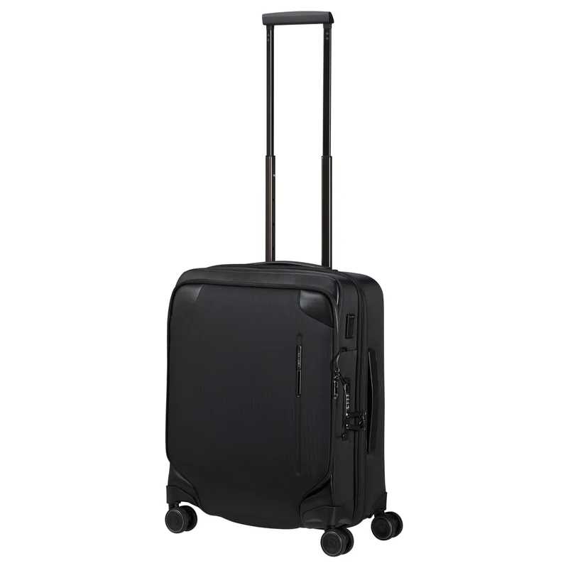 Samsonite Splendix - 4-Rollen-Kabinentrolley S 55 cm erw. (schwarz)