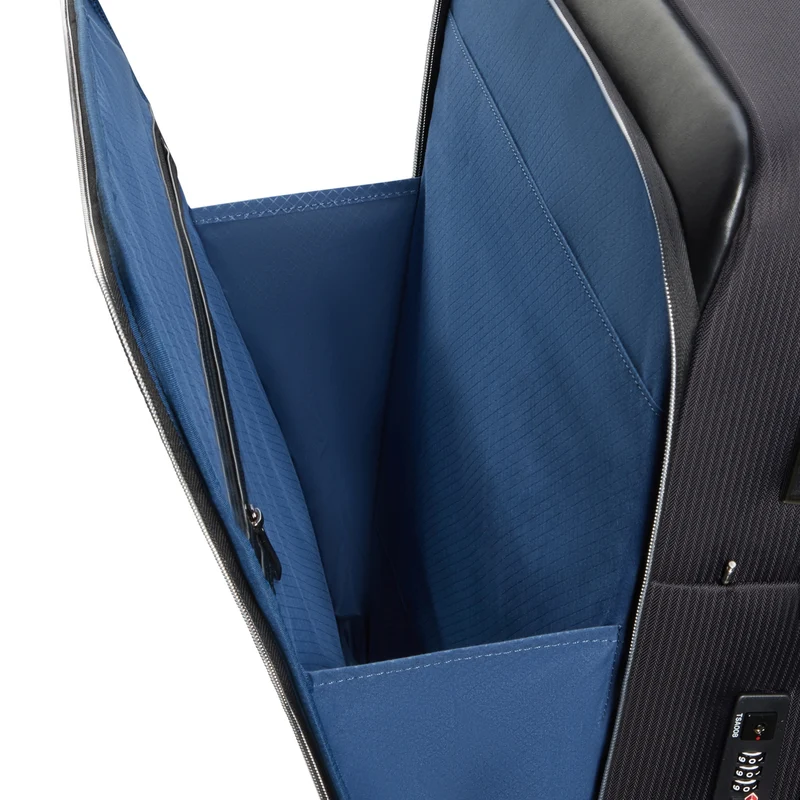 Samsonite Splendix - 4-Rollen-Trolley M 67 cm erw. (schwarz)
