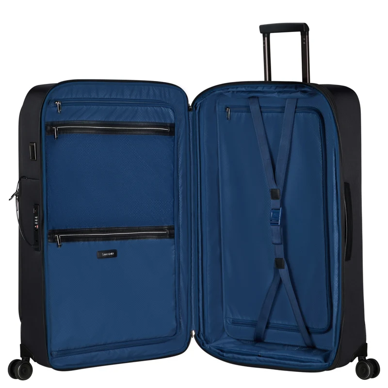 Samsonite Splendix - 4-Rollen-Trolley L 79 cm erw. (schwarz)