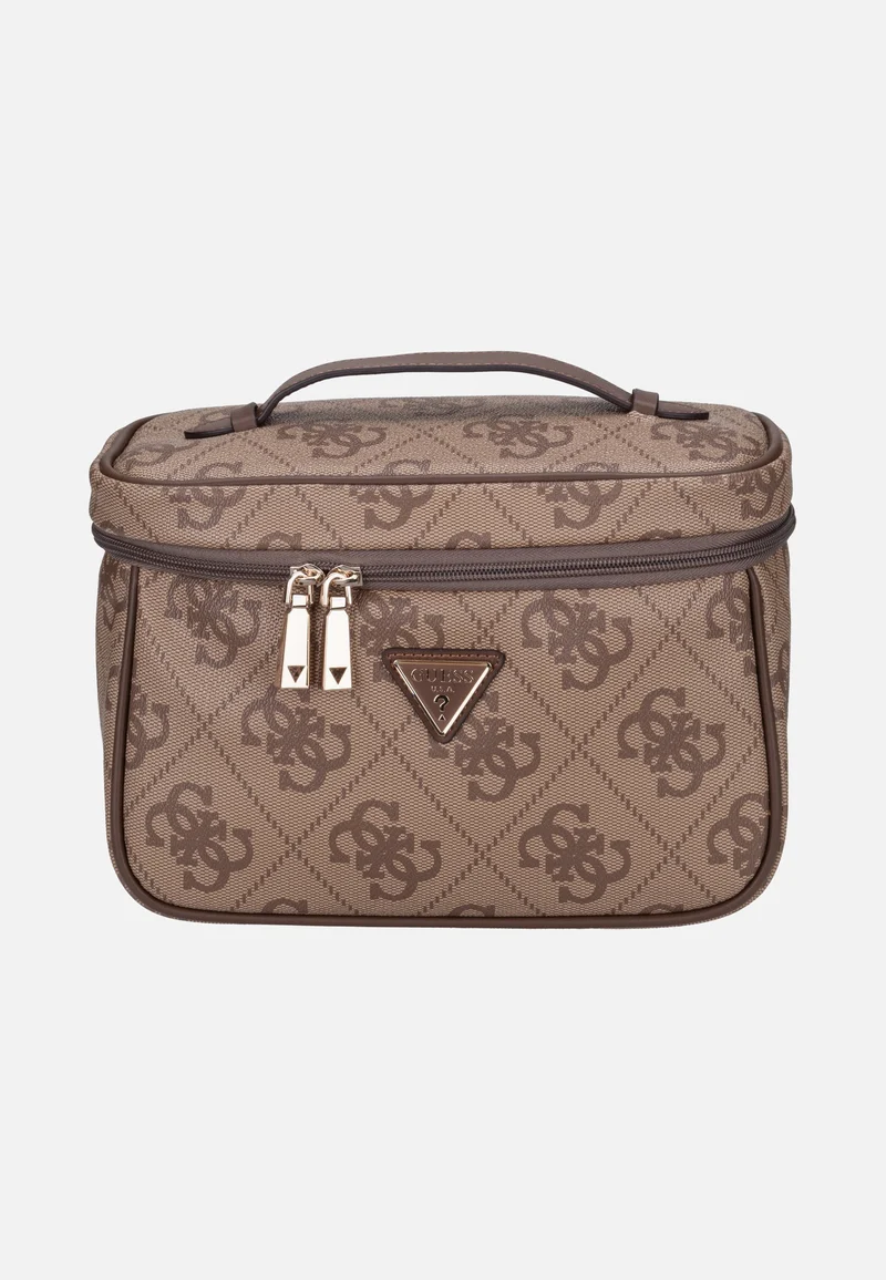 Berta Train 88039 Latte Logo/Brown - Kulturbeutel