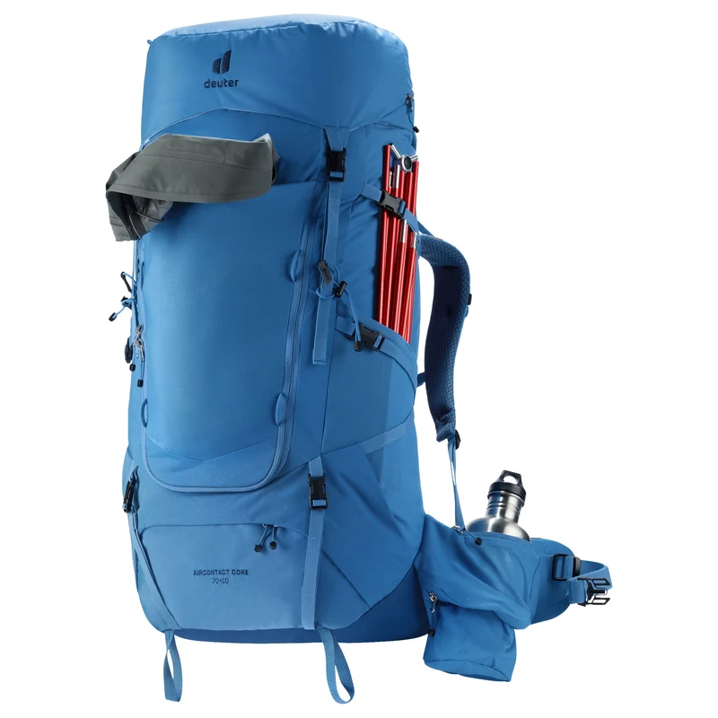 Deuter Aircontact Core 70 + 10 - Trekkingrucksack 90 cm (baltic-nightblue)