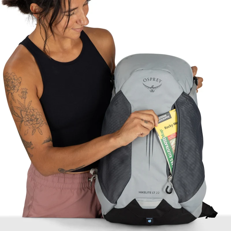 Osprey Hikelite LT 22 - Wanderrucksack 50 cm (silver lining)