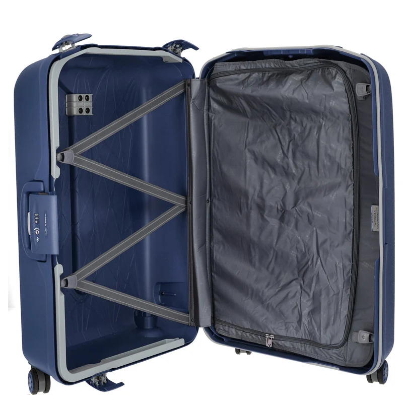 Roncato Light - 4-Rollen-Trolley L 75 cm (navy)