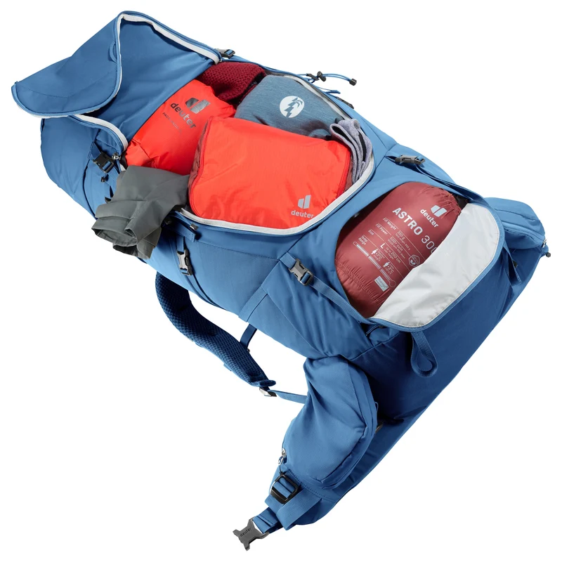 Deuter Aircontact Core 60 + 10 - Trekkingrucksack (baltic-nightblue)