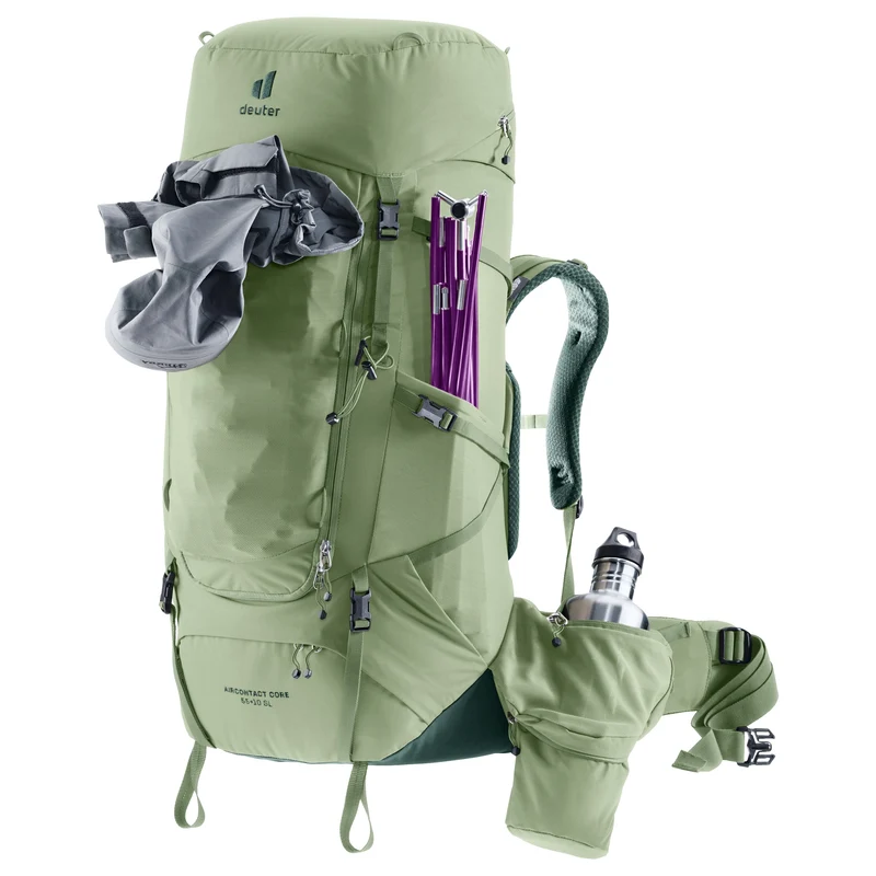 Deuter Aircontact Core 55 + 10 SL - Trekkingrucksack (grove-ivy)