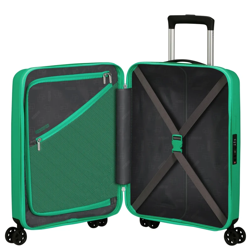 American Tourister Rejoy - 4-Rollen-Kabinentrolley 55 cm (grün)