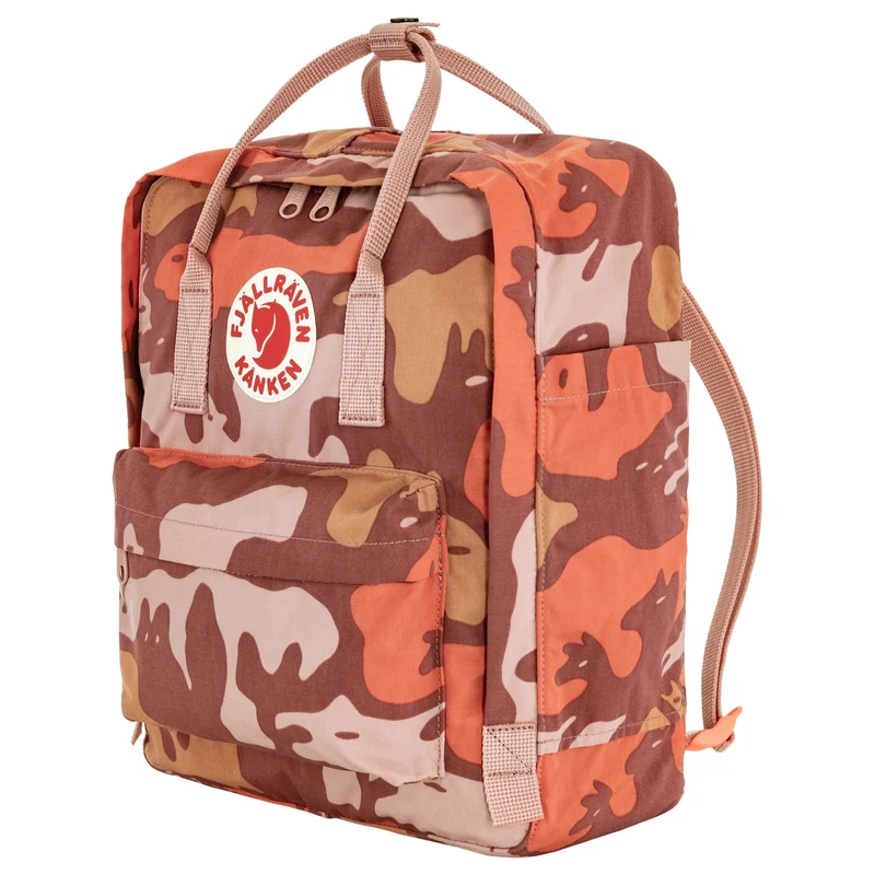 Fjällräven Kånken Graphics - Rucksack 38 cm (chalkrose-hidden animals)