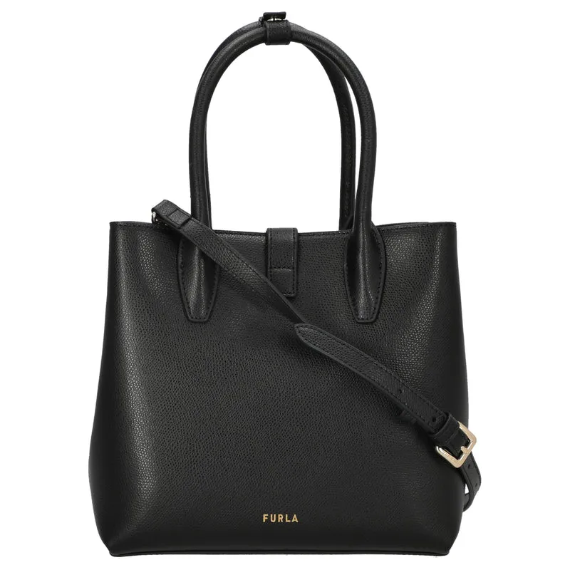 Furla Goccia Tote Base - Henkeltasche S 22 cm (nero)