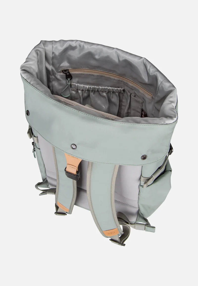 Tokachi RE Sage Green - Rolltop Rucksack