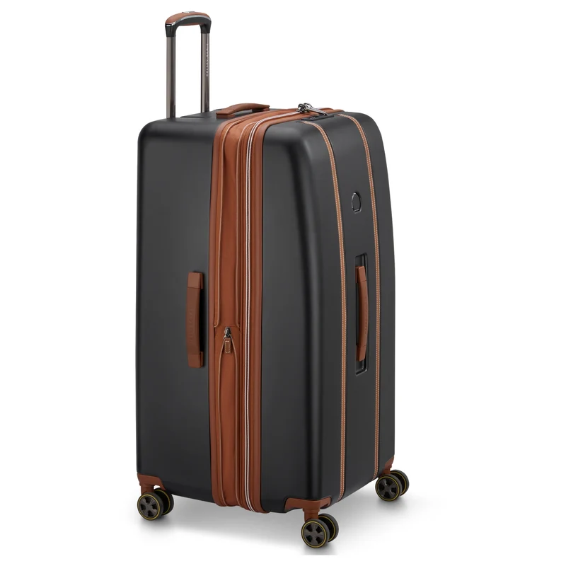 Delsey Paris Cadence Trunk - 4-Rollen-Trolley 80 cm erw. (schwarz)