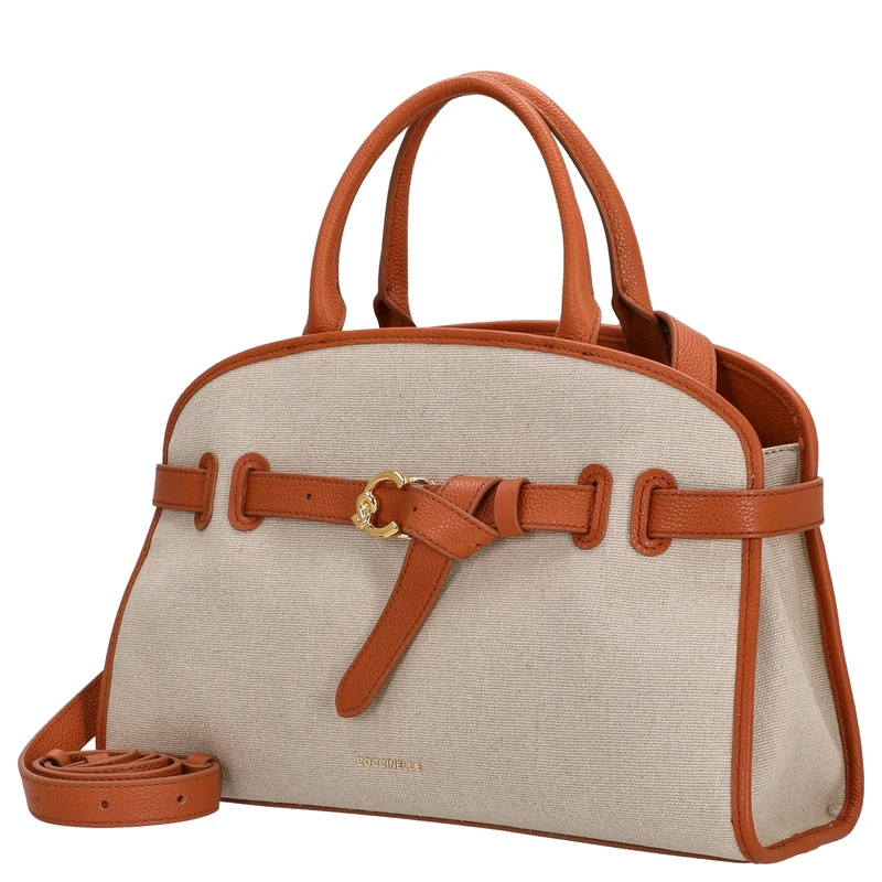 Coccinelle Sabine - Henkeltasche 34 cm (natural/carb)