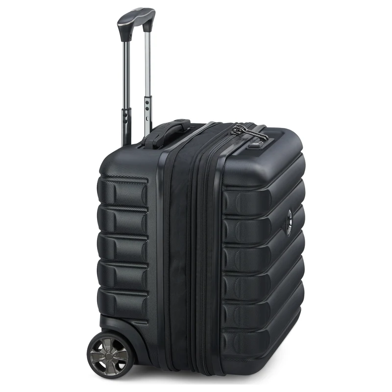 Delsey Paris Shadow 5.0 - 2-Rollen-Businesstrolley 38 cm erw. (schwarz)