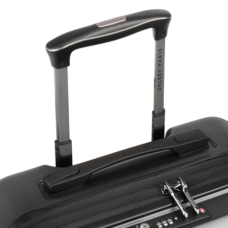 Delsey Paris Shadow 5.0 - 2-Rollen-Businesstrolley 38 cm erw. (schwarz)