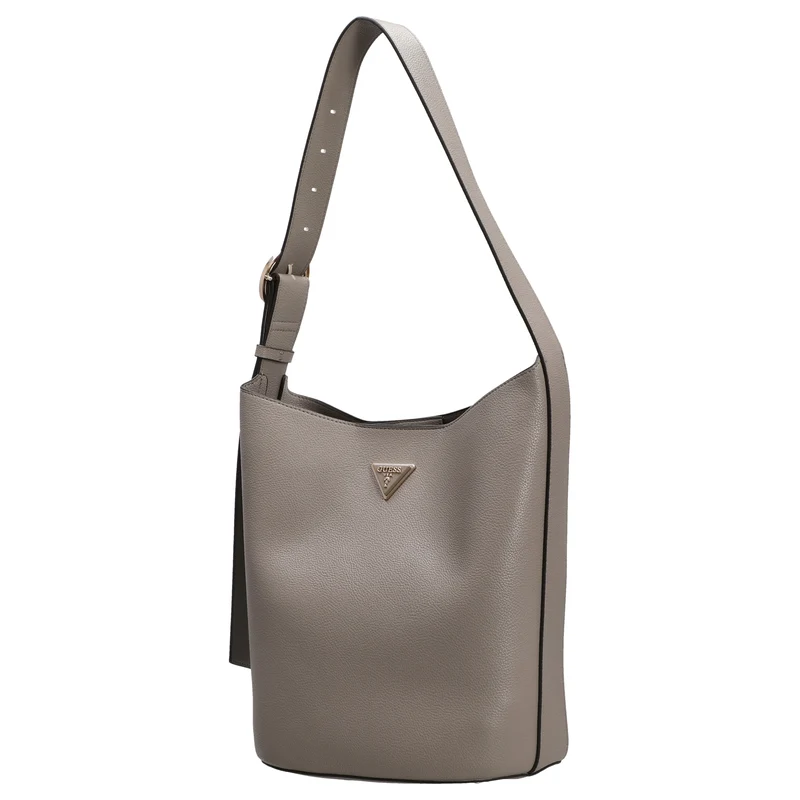 Guess Meridian II Bucket - Beuteltasche mit herausnehmbarer Pouch (dark taupe)