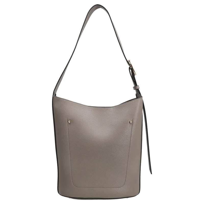 Guess Meridian II Bucket - Beuteltasche mit herausnehmbarer Pouch (dark taupe)