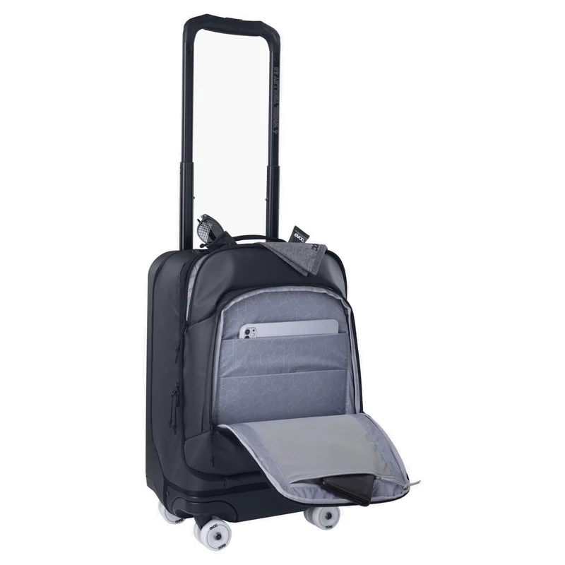 Evoc 4-Wheel Trolley 40 - 4-Rollen-Kabinentrolley S 56 cm (carbon grey-black)