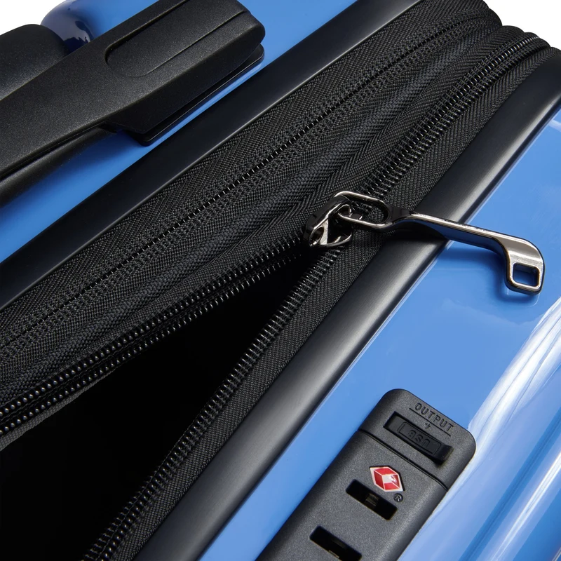 Delsey Paris Shadow 5.0 - 4-Rollen-Kabinentrolley Slim 55 cm erw. (marina)