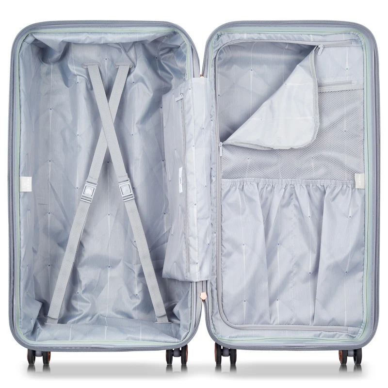 Delsey Paris Shadow 5.0 Trunk - 4-Rollen-Trolley 80 cm (grau)