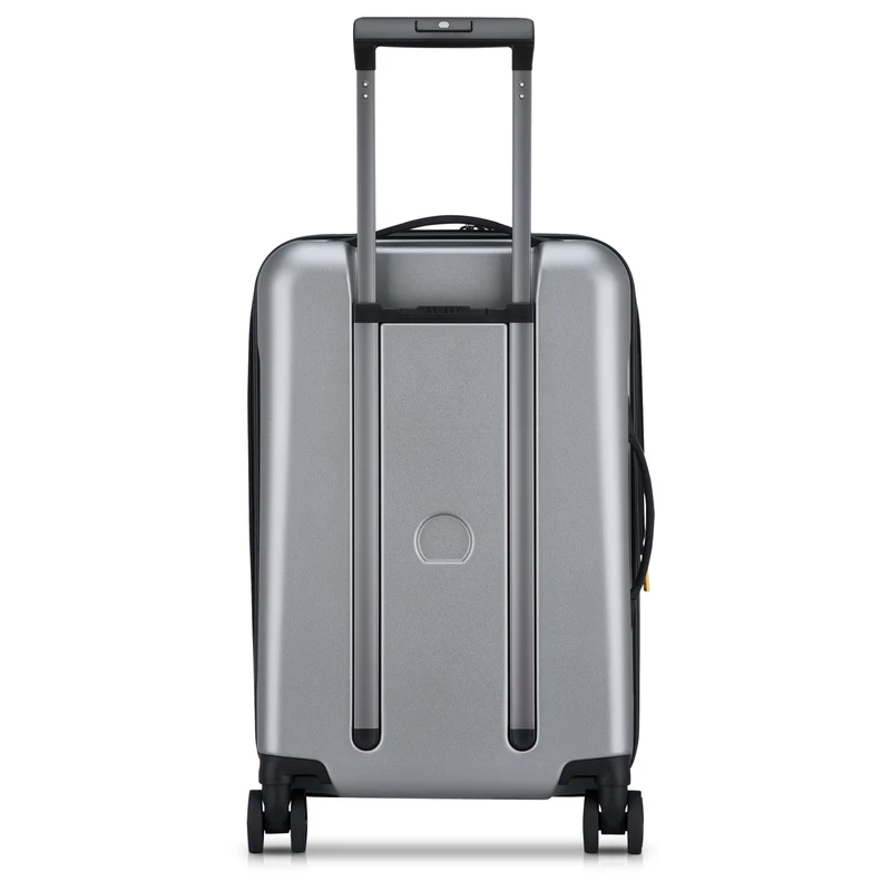 Delsey Paris Turenne 2.0 - 4-Rollen-Kabinentrolley mit Vortasche 55 cm USB erw. (silber)