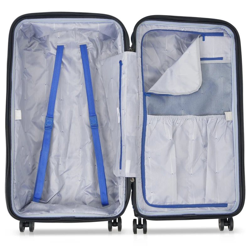 Delsey Paris Shadow 5.0 Trunk - 4-Rollen-Trolley 80 cm (blau)