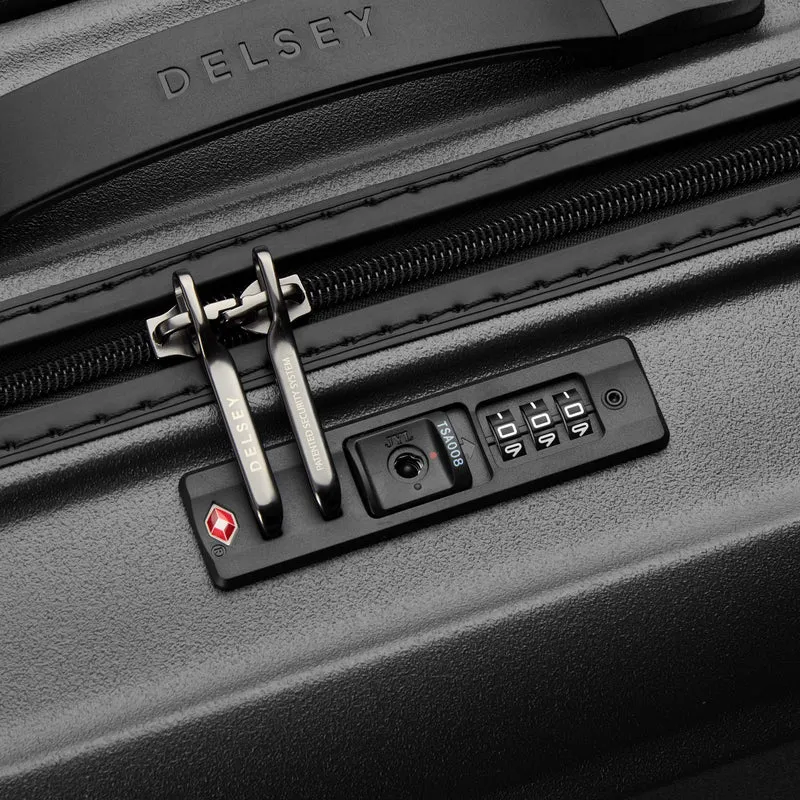 Delsey Paris Turenne 2.0 - 4-Rollen-Kabinentrolley 55 cm (schwarz)