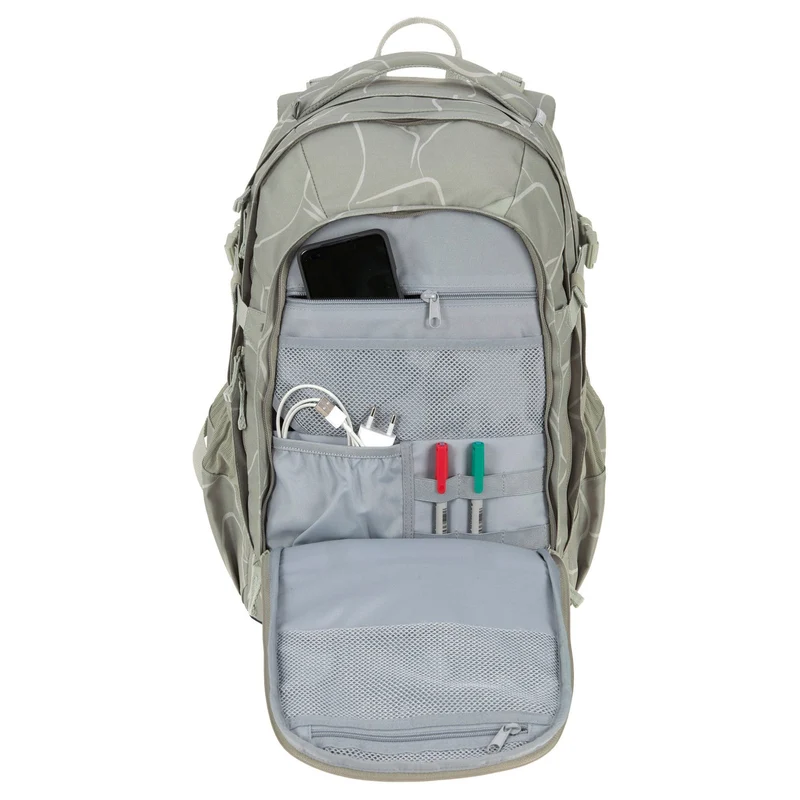 Lässig Bold Origin - Schulrucksack 46.5 cm (Curve Sage)