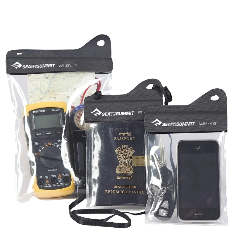 Sea to Summit TPU Accessory Case Large - wasserdichte Zubehörtasche L (black)