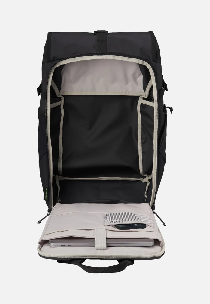 Roll Pack Proof Black - Rolltop Rucksack