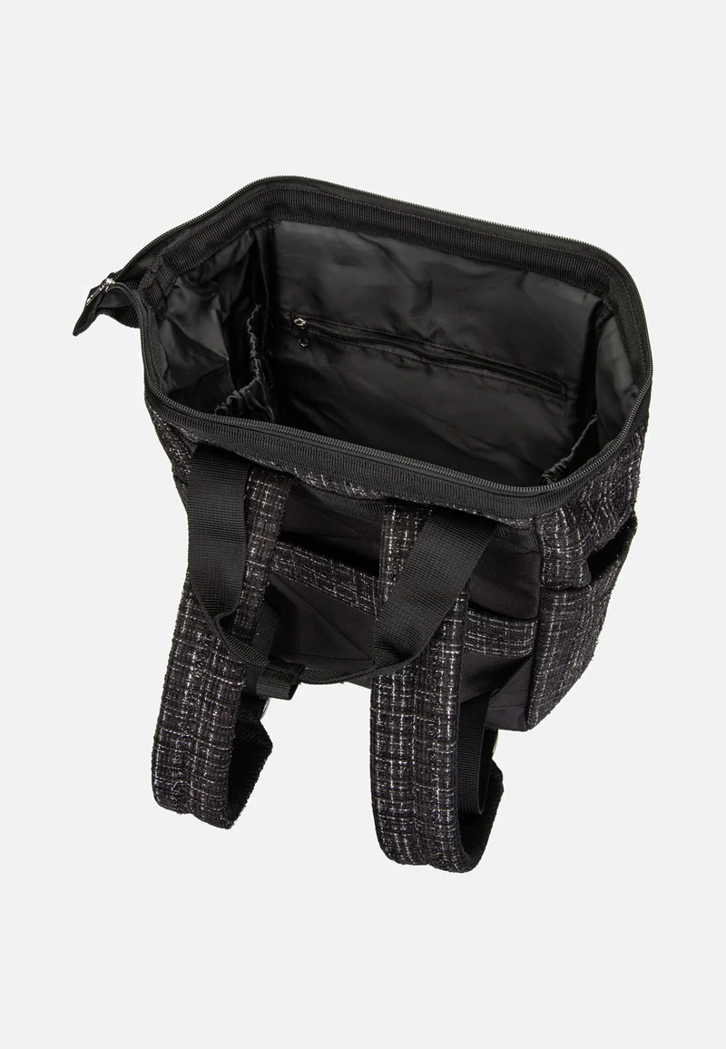 Allrounder R Bouclé Black - Rucksack