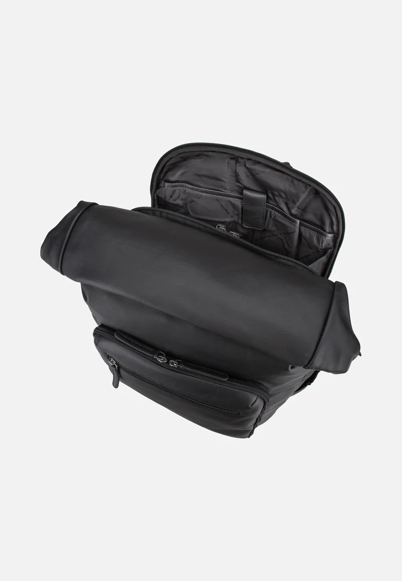 Remo 0713 Black - Rolltop Rucksack