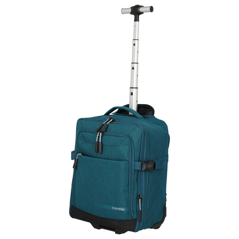 Travelite Kick Off - Rucksacktrolley 15.6" 40 cm (petrol)