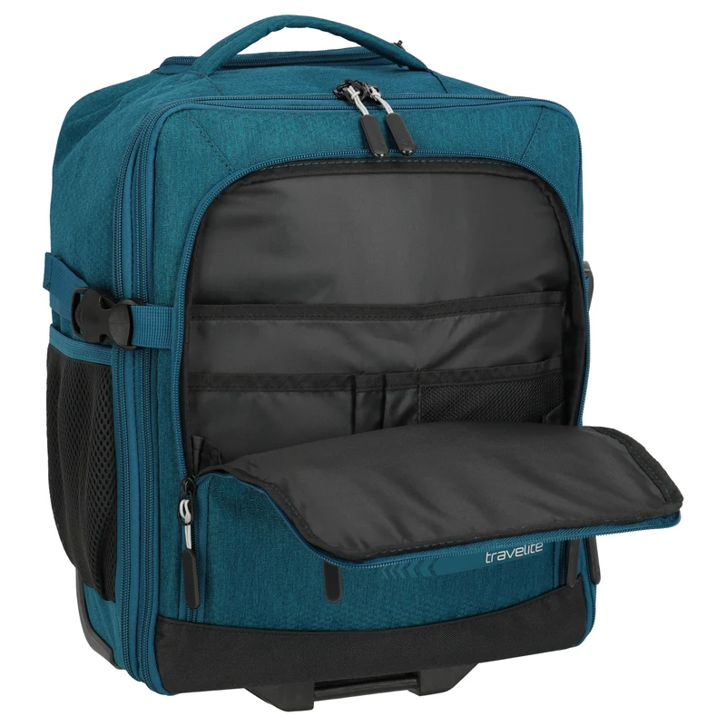 Travelite Kick Off - Rucksacktrolley 15.6" 40 cm (petrol)