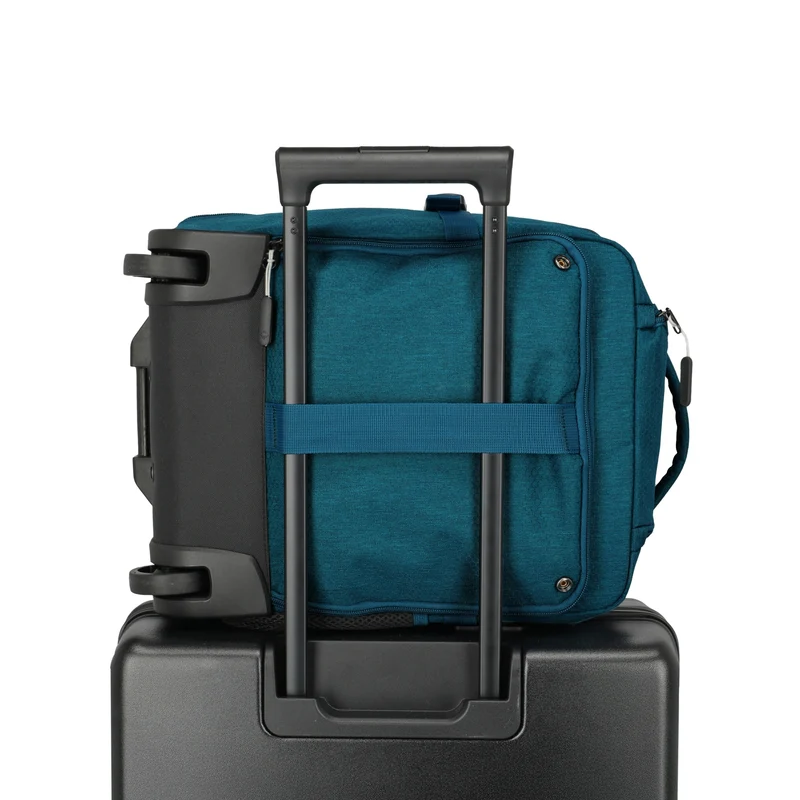 Travelite Kick Off - Rucksacktrolley 15.6" 40 cm (petrol)