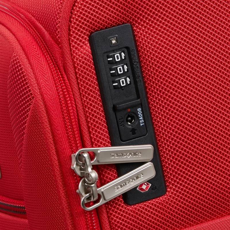 Samsonite Base Breeze Upright Underseater - 2-Rollen-Kabinentrolley 45 cm (red)