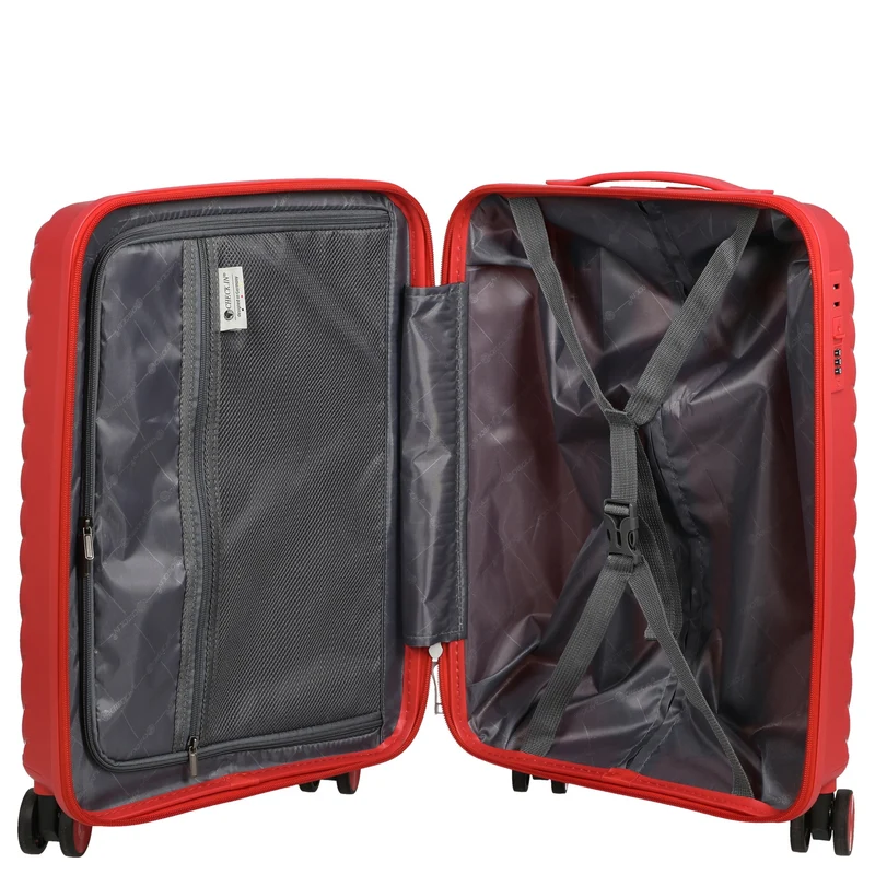 CHECK.IN Sydney - 4-Rollen-Trolley S 55 cm (rot)