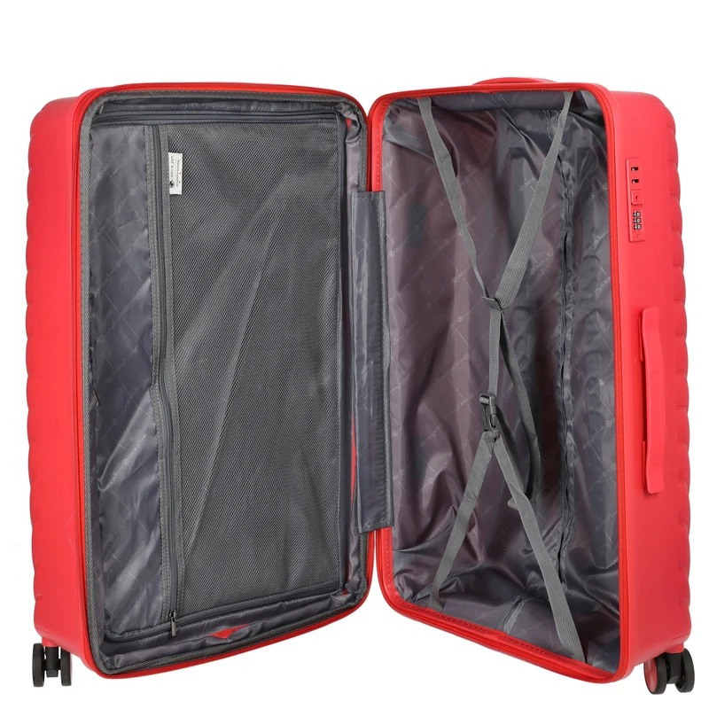 CHECK.IN Sydney - 4-Rollen-Trolley L 76 cm (rot)