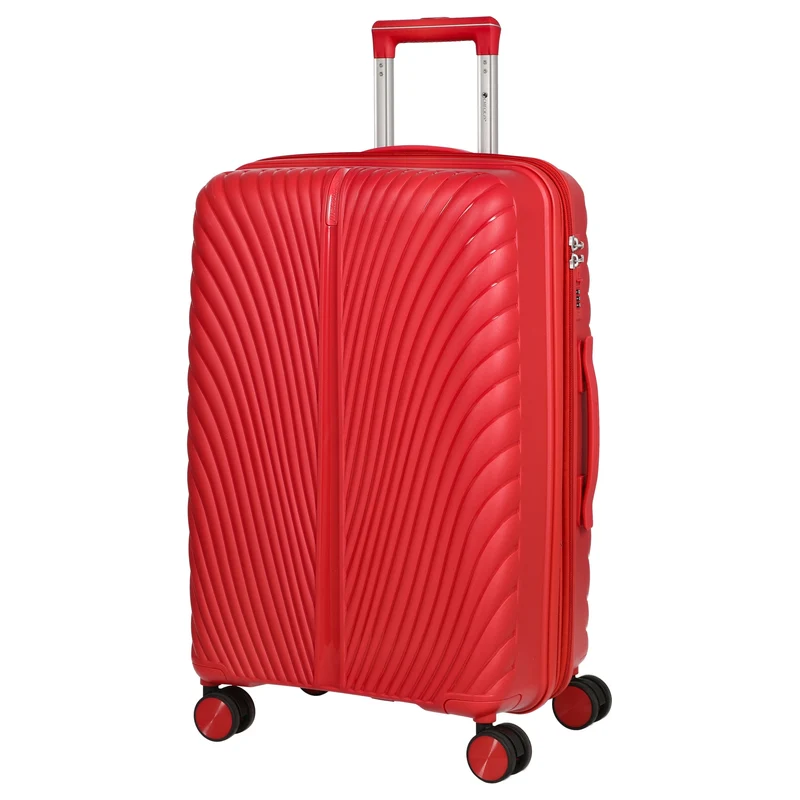 CHECK.IN Sydney - 4-Rollen-Trolley M 66 cm (rot)