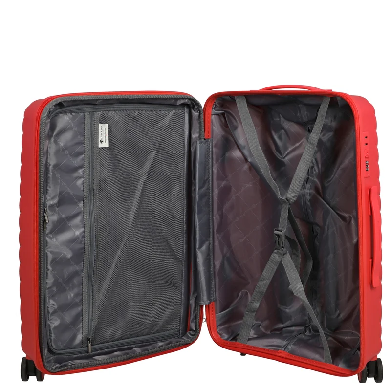 CHECK.IN Sydney - 4-Rollen-Trolley M 66 cm (rot)