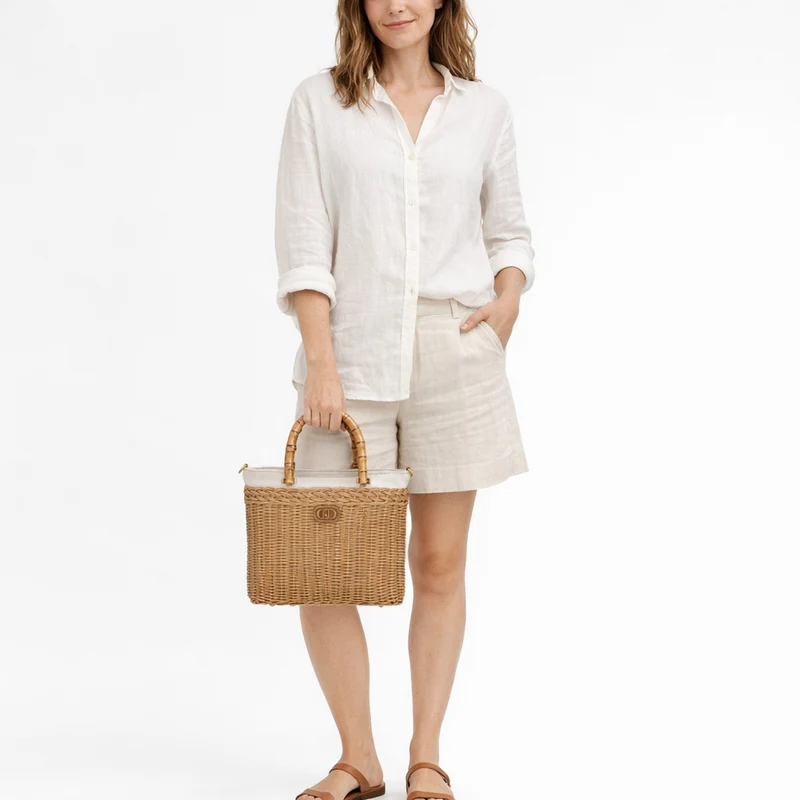 Liu Jo Summer - Henkeltasche 25 cm (naturale)