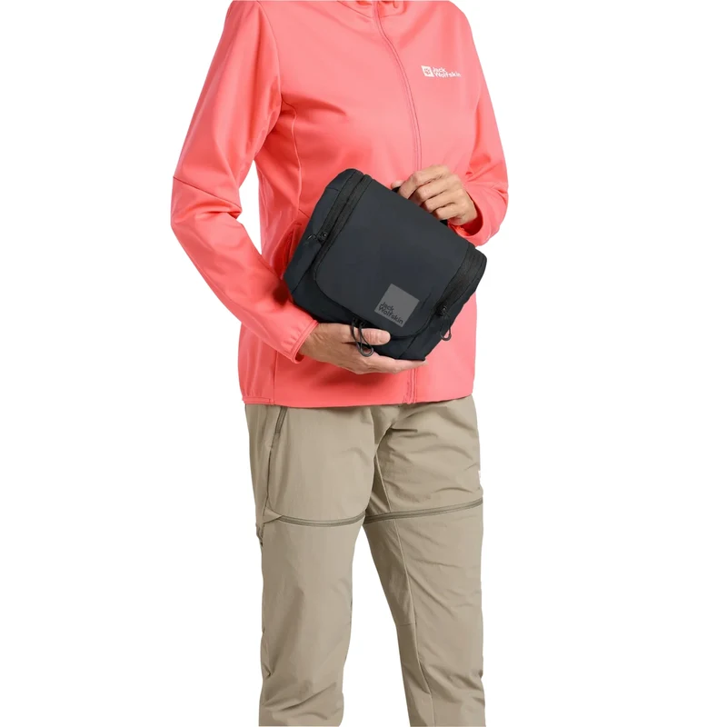 Jack Wolfskin Wandermood - Kulturbeutel zum Aufhängen 30 cm (phantom)