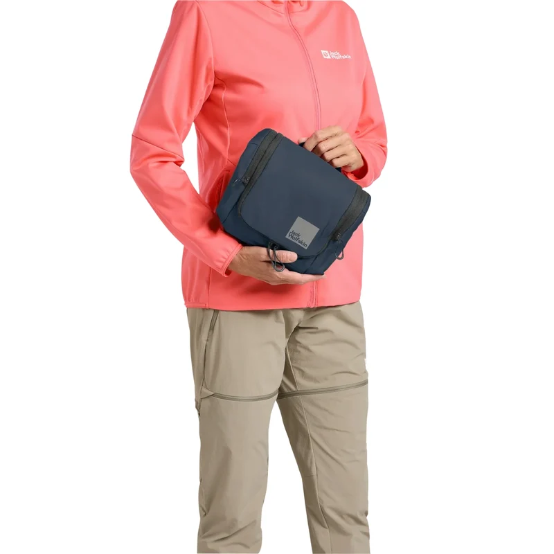 Jack Wolfskin Wandermood - Kulturbeutel zum Aufhängen 30 cm (midnight sky)