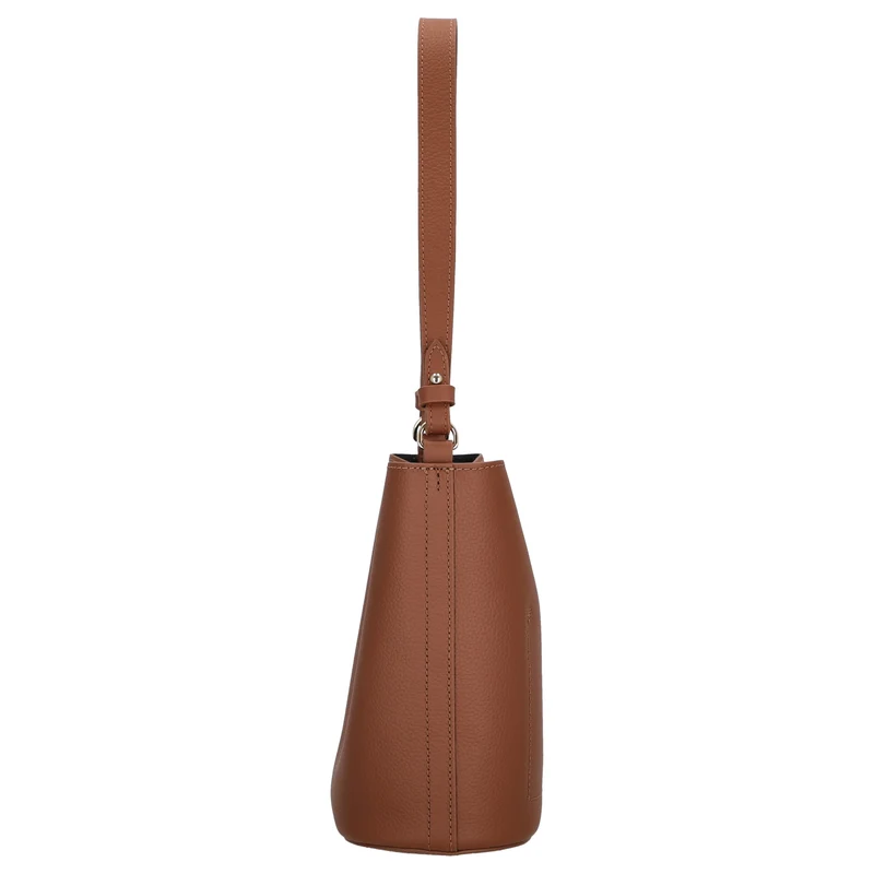 Coccinelle Nikla - Schultertasche 20 cm (cognac/noir)