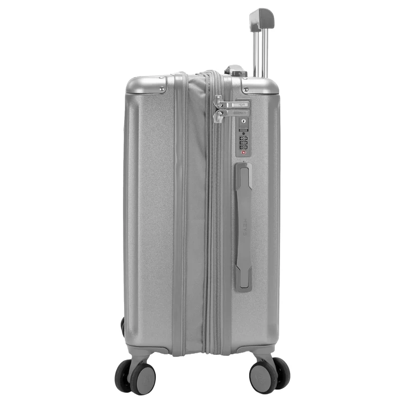Heys Luxe - 4-Rollen-Kabinentrolley S 53 cm erw. (silver)